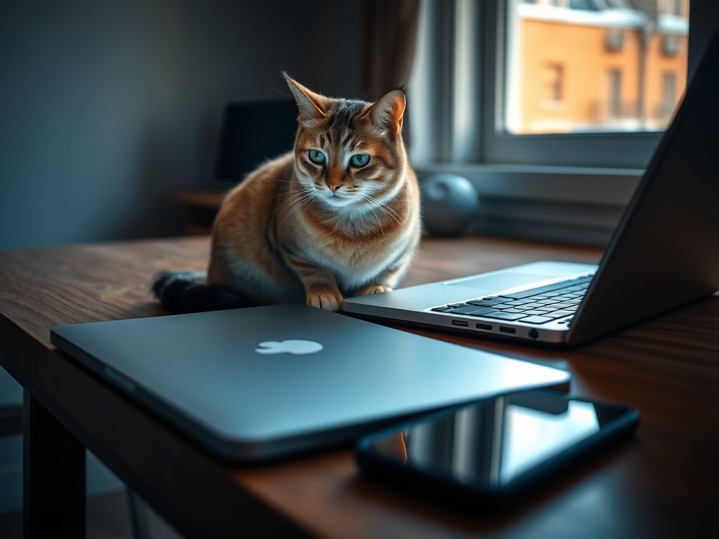 Cats and Technology: Exploring Feline Interactions with Digital Devices